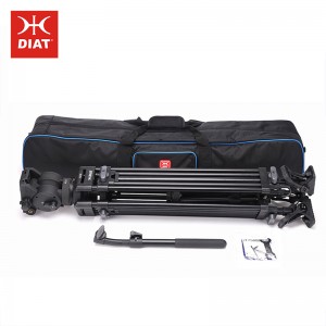 DIAT A223MKS30 Kolmiulotteinen hydraulinen pääjalusta Vakaa, tasainen kamerajalusta Videoamisteline