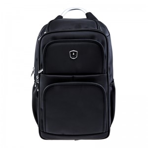 17SA-6601F Suuret monitasoiset taskut Metallikahva huippulaatua Oxford nylon 17 tuuman kannettavan tietokoneen reppulaukku