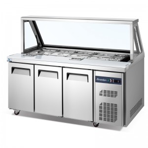 TC ylellisyyssarja Pizza \u0026 jälkiruoka jääkaappi