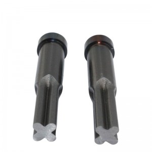 Volframikarbidin hampaat kuluvana osana / kovametallisten hampaiden kuluvana osana