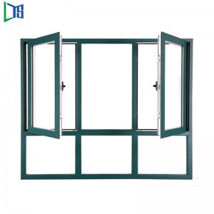 Alumiinirunkoikkunat vedenkestävällä kaupallisella luokalla