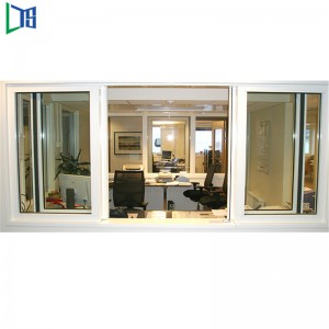 Kiinalainen toimittaja - valtava alumiini-ikkunalasi-ikkuna, jossa hyttysverkkohinta alumiini-liukuikkunaa