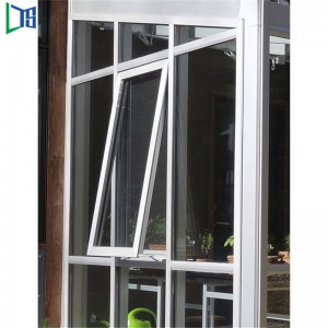 As2047 raskasta alumiinia valmistettu ketjukaivuri-ikkuna Australian vakiokaudella