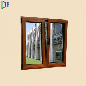 Korkealaatuinen Kiinan huipputason toimittaja Lämpöeristetty alumiini-kallistus- ja kääntöikkuna Residence-kaksoislasille