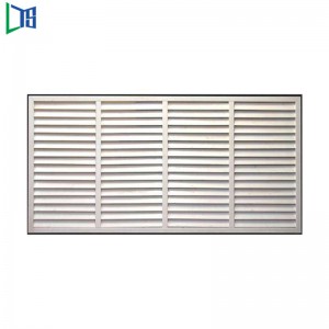 Alumiinikehyslasiset siirrettävät hihnat Jalousie-ikkuna laminoidulla lasilla