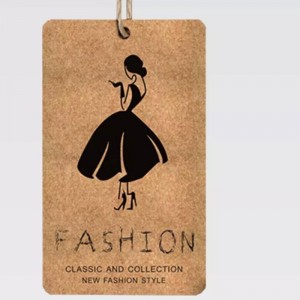 Creative Fashion Clothing etiketti hangtag mittatilaustyönä 5