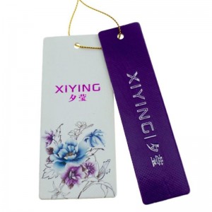Creative Fashion Clothing etiketti hangtag mittatilaustyönä 6