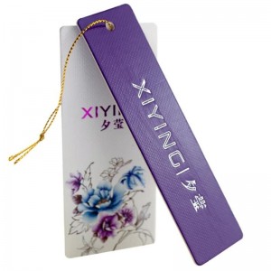 Creative Fashion Clothing etiketti hangtag mittatilaustyönä 6