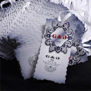 Creative Fashion Clothing etiketti hangtag Räätälöity 12