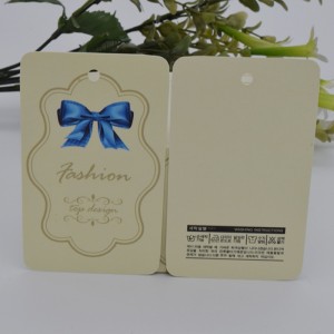 Creative Fashion Clothing etiketti hangtag mittatilaustyönä 14