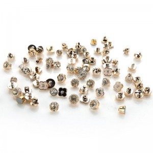 Uusin myynti hieno luova avant-garde vaate nappia muoti irtotavarana uv strassi napit