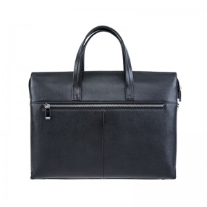 18SG-6820F Erinomainen korkealaatuinen OEM-kannettava tietokone, aitoa nahkaa sisältävä salkku miehille