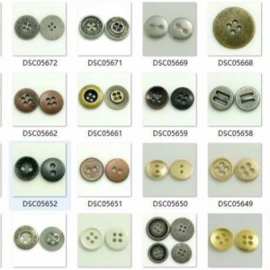 Muoti 10 - 19 mm: n hartsimaiset nelireikäiset ompeluspainikkeet vaatteille 2