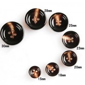 Monen kokoinen tukku muoti paita puku vaate painikkeet 3