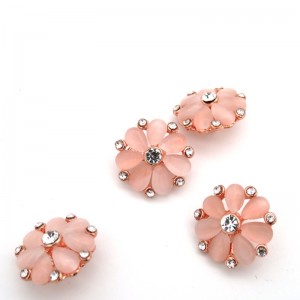 Muotivaatteiden tarvikkeet Tekojalokivi suunnittelijanappanapit 5