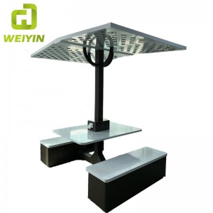 Outdoor Park -yhteisöjen ja hotellien Smart Solar Power -latausasema puhelinlaturille ja vaihtovirtaverkolle