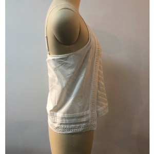 VALKOINEN PAINIKKEEN YKSITYISKOHTAINEN VEST JLWB0007