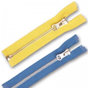 metallisella vetoketjulla viimeistelty vetoketju metallisella vetoketjulla suljettu pää ja avoin pää kahta tapaa 3