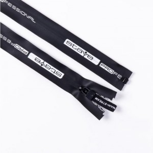 2019 kuuma myynti kiina korkealaatuinen tukku muoti mukautettu vetoketju muovi vedenpitävä vetoketju 10