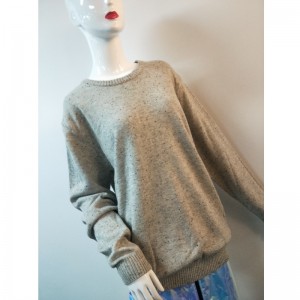 GREY LONG-SLEEVE SWEATER RLWS0089F