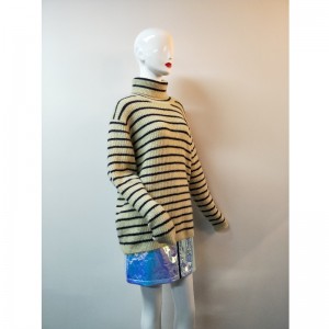 GREAM \u0026 NAVY STRIPE SWEATER RLWS0101F