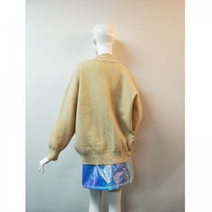 KELTAINEN PRINT CARDIGAN RLWS0106F