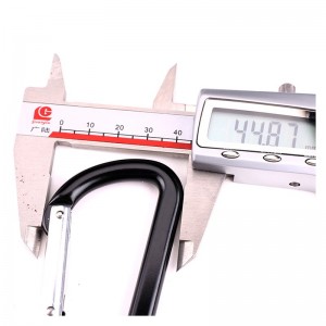 carabiner ulkokiipeilyvarusteet kiipeilyn solki turvakoukku kiipeily nopea ripustaa