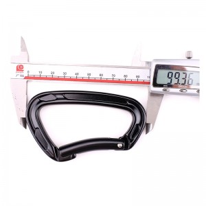 D-solki ulkokiipeilyvarusteiden turvakoukkukiipeilynippi kiipeilyn pikakiinnitysrabiinilla A1272C