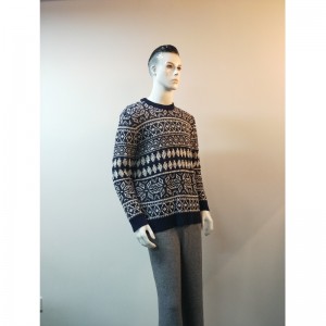 NAVY PLAID -VALMISTE RLMS0030F