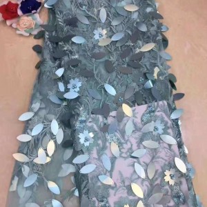 Halvat flitterit ja helmillä kangasta Aasiassa vaatteita häät mekko kangas