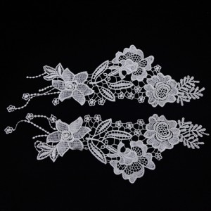 1 # Neckline-pitsi ， maidon silkki-pitsi ， Polyesteri / Nylon-pitsi ， puuvilla-pitsi ，