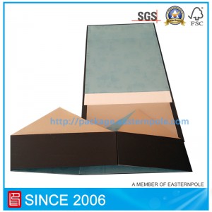 Ainutlaatuinen muotoilu räätälöitävä kokoontaitettava paperilaatikko