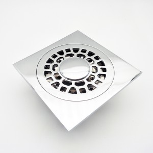 Ihanteellinen messinki piilotettu suihkulattiakaivo