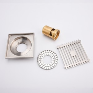 Pesuhuoneen lattia-ansa ritiläkansi koristeelliset kylpyhuoneen pesuallasten tyhjennyskannet