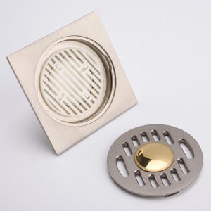 Kellarikerroksen tyhjennyskannan pesukoneen siivilä