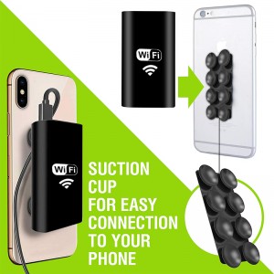 Langaton endoskooppi 2,0 megapikselin HD WiFi-boreskooppi mikroliitäntä Vedenpitävä tarkastuskäärmekamera Androidille, iOS: lle ja Windowsille, iPhonelle, Samsungille, tablet-laitteelle, Macille