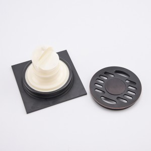 Musta kuvio pesukone siivilä suihku antiikki tyhjennystulppa