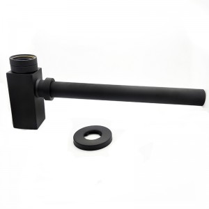 Messinki, musta, matta sifoni, pesuallas