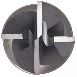 Carbide-neliömäinen nenäpäätehdas, TiAlN-viimeistely, karkaisu ja viimeistely, 30 asteen kierre, 4 uraa, 2,5 \