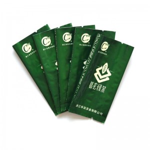 Pakattu Side Gusset -alumiinifoliopussi teetäyttöpakkauksiin