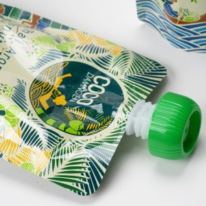 mukautettu nokkapussi hyytelöpakkaus elintarvikelaatuista stand up -pakkausta