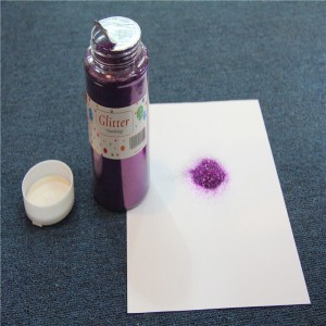 Erinomainen Irinescent Glitter -jauhe kuusikulmainen tukku