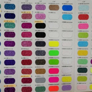 Erinomainen Irinescent Glitter -jauhe kuusikulmainen tukku