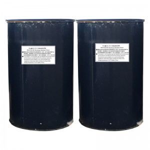 Irtotavara tyhjentää ja läpinäkyvä etikka / asetoksisilikonitiiviste rumpuna