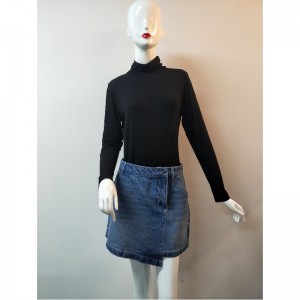 LADIES \\\ LIGHT WASH DENIM SKIRT RLWSK0001M