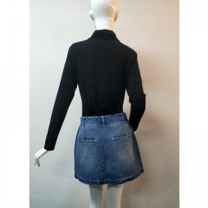 LADIES \\\ LIGHT WASH DENIM SKIRT RLWSK0001M