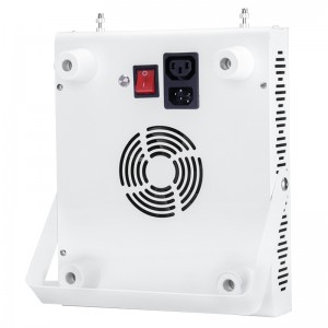 RD500 punainen 660nm ja lähellä infrapuna 850nm kodin valoterapialaitteita, 500 W kannettava LED-terapiavalo iholle ja kipulle