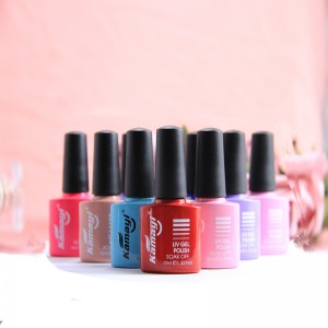 Kamayi Valmistaja kynsigeeli UV-geeli imee pois OEM / ODM UV / LED-geelin kynsilakan