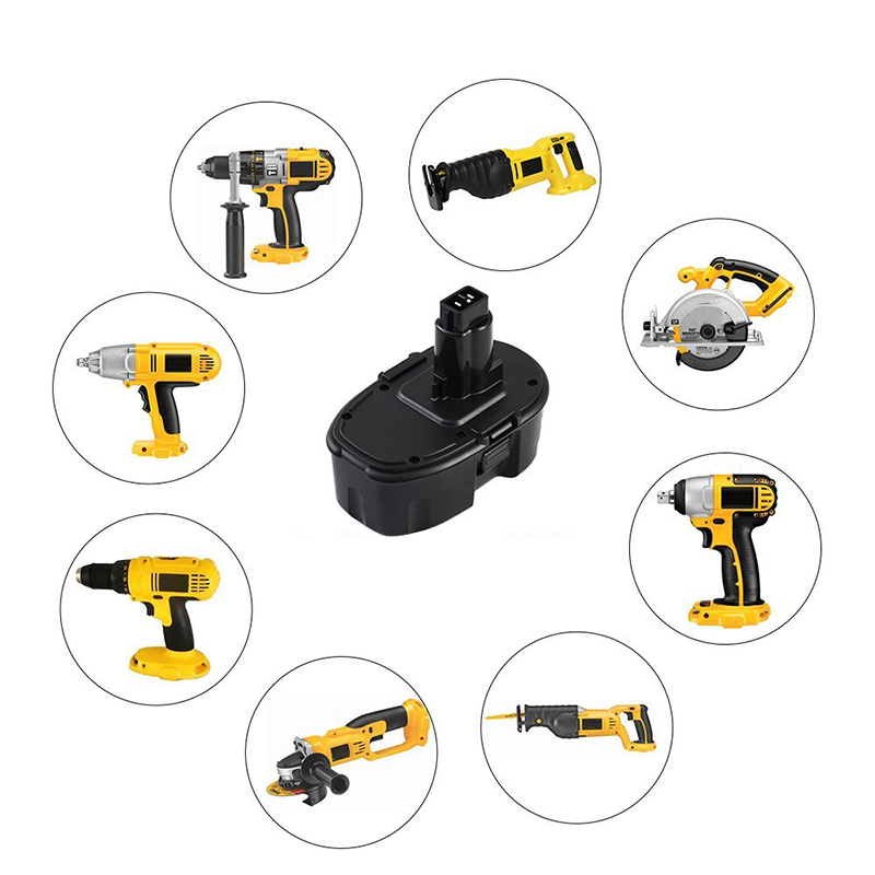 Ni-Cd 18 voltin vaihtoakkukennot Dewalt 18V akkuun