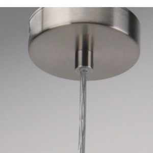 moderni riippuvalaisin laserleikatulla mustalla kankaalla